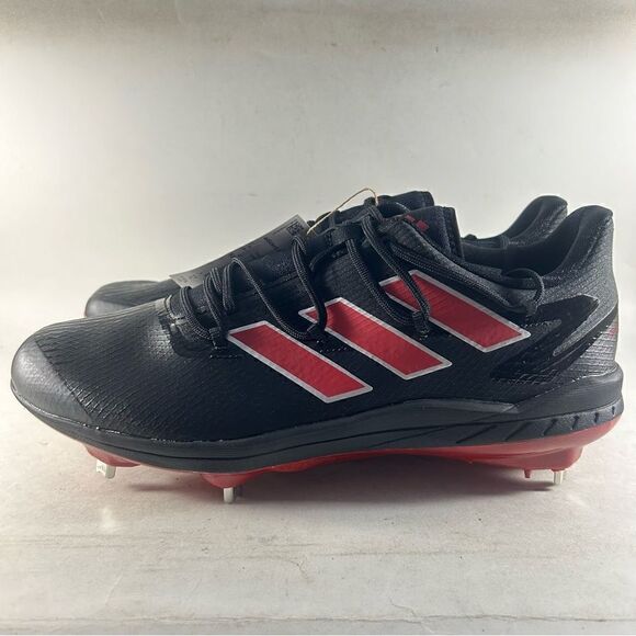 Adidas Adizero Afterburner Mens Metal Baseball Cleats Red Size 12.5 H00976 NEW - Picture 3 of 8